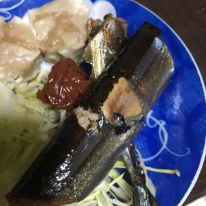 ★秋刀魚の梅煮♪★